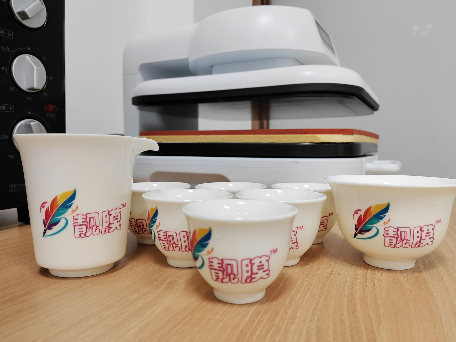 陶瓷茶杯9件套 902
