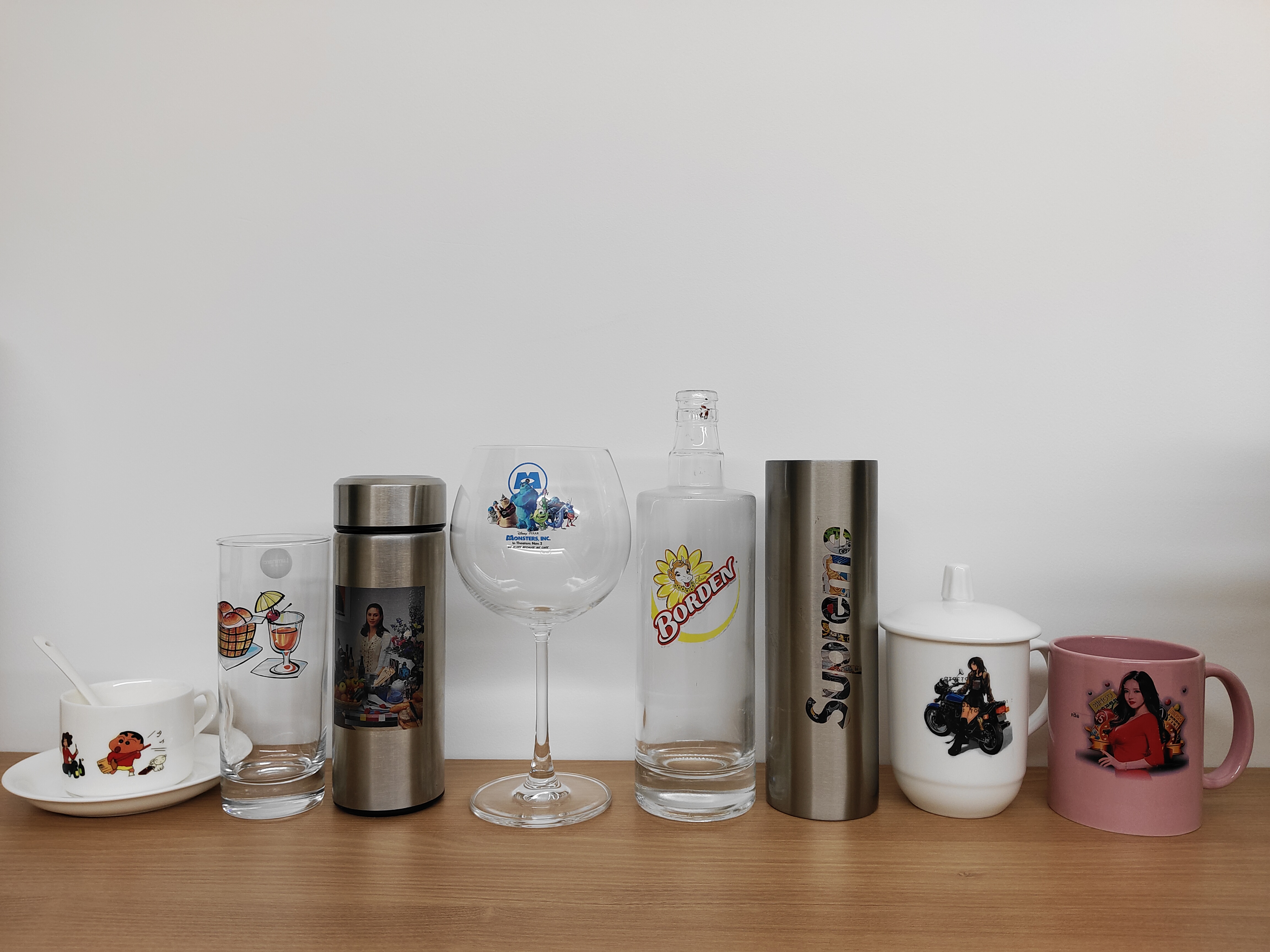 靓膜（PF-150）用于陶瓷杯、咖啡杯、马克杯的照片Logo定制分步操作视频
