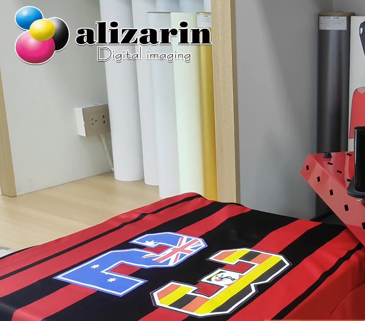 Alizarin HTW-300SAF Eco-solvent Subi-Stop Printable PU Flex Roland by alizaringroup 1180X1040