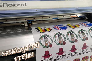 球服 Logo专用打印膜，适用Roland VS300i,Mimaki cjv机型
