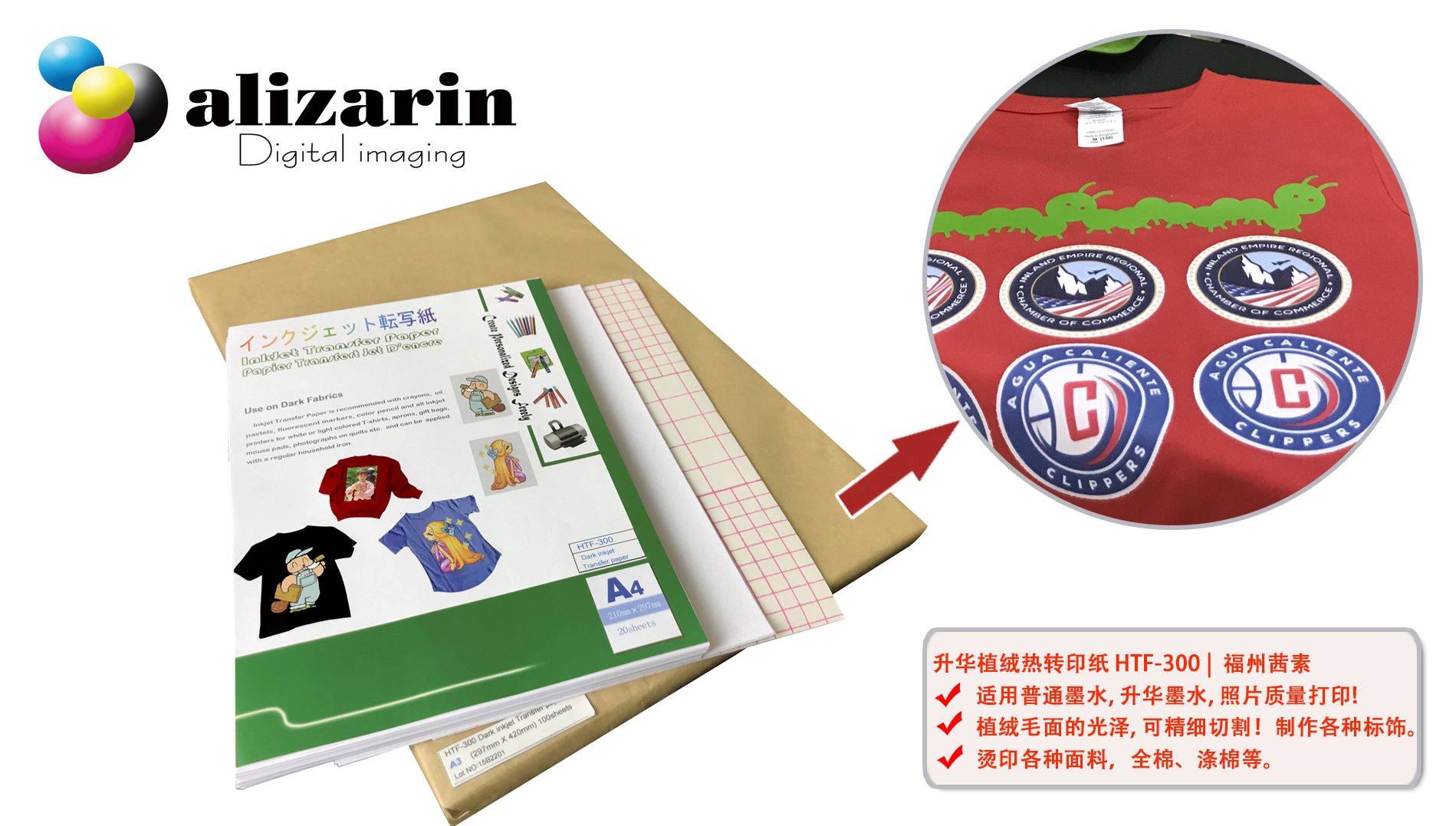 福州利来w66- Direct Subli-Flock植绒升华热转印HTF-300 | alizarin.com.cn